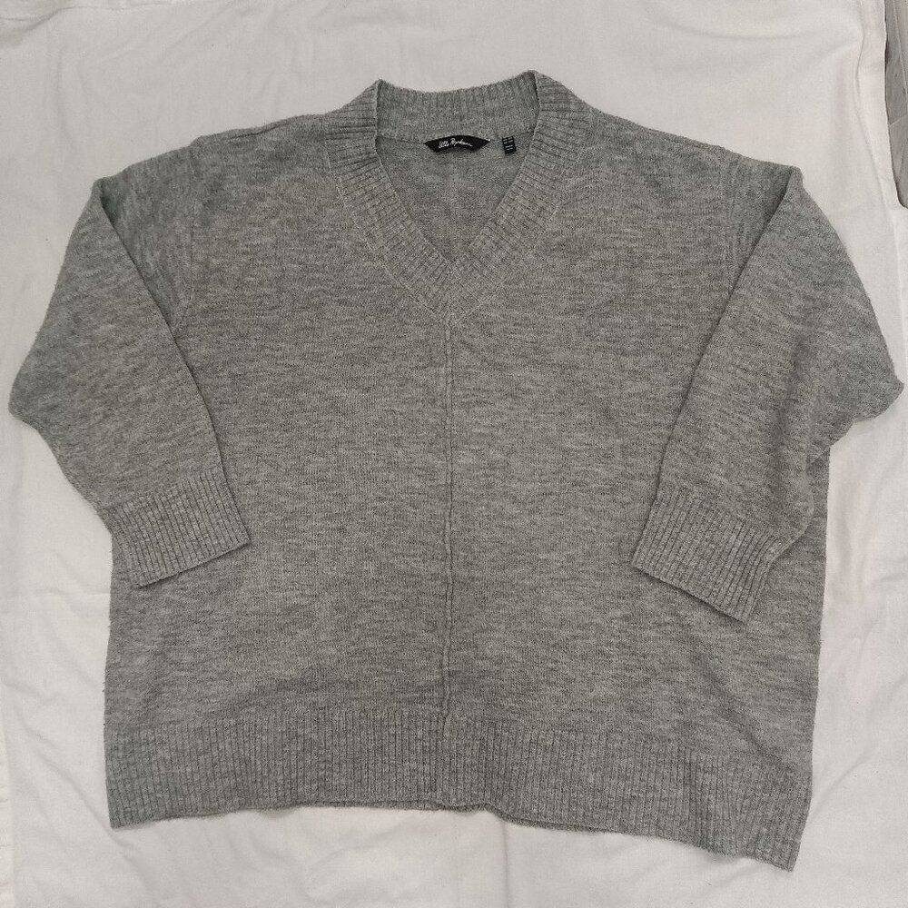 Ulla Popken Gray Women's Sweater